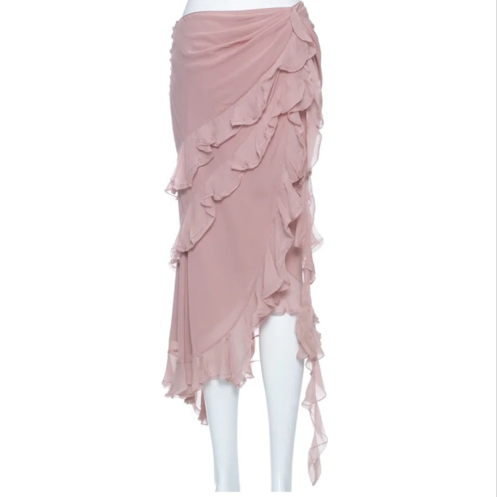 Dior by John Galliano Silk Skirt